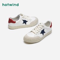 hotwind 热风 H14M1101 男士小白鞋