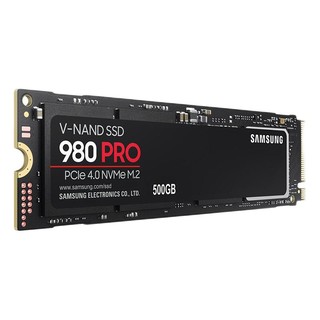 SAMSUNG 三星 980 PRO NVMe M.2 固态硬盘 500GB（PCI-E4.0）