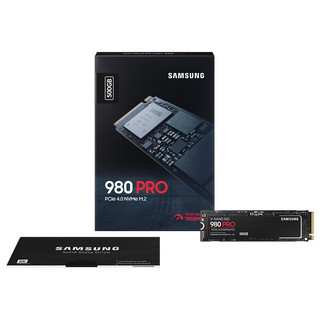 SAMSUNG 三星 980 PRO NVMe M.2 固态硬盘 500GB（PCI-E4.0）