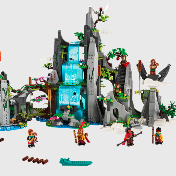 新品发售lego乐高悟空小侠系列80024传奇花果山