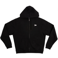 Patta Basic Summer Zip Hooded 男子运动夹克 黑色 S