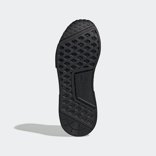 adidas Originals NMD_R1 中性跑鞋 FV9015 黑色 45