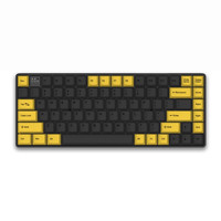  高斯 GANSS ALT83G 87键 双模无线机械键盘 墨金石 Cherry茶轴 无光