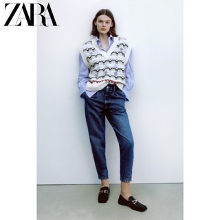 ZARA 新款 女装 亚洲限定 花朵提花背心 00021001330 M (170/88A)