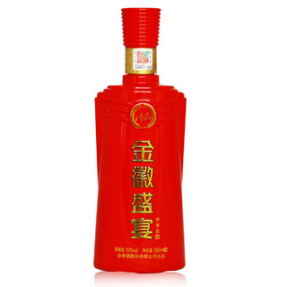 金徽 盛宴 珍品 52%vol 浓香型白酒 500ml 单瓶装