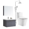 HUIDA 惠达 轻奢系列 卫浴套装 HDC6218马桶+G1381-80-LH浴室柜