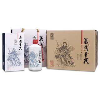 肆拾玖坊 义薄云天 53%vol 酱香型白酒 500ml*6瓶 整箱装