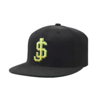 SHAKE JUNT Big League Snapback 男子运动棒球帽 黑色