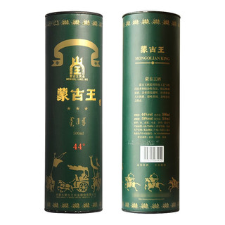 蒙古王 绿桶 38%vol 浓香型白酒 500ml*6瓶 整箱装