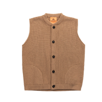 ANDERSEN-ANDERSEN 男士美利奴羊毛背心 Beige L