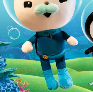 OCTONAUTS 海底小纵队 巴克队长 毛绒玩具 19cm