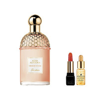 GUERLAIN 娇兰 花草水语淡香水套装 (倾橙之恋75ml+复原蜜5ml+亲亲唇膏#344)