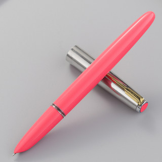 HERO 英雄 钢笔 616 Plus 粉色金夹 0.5mm 单支装