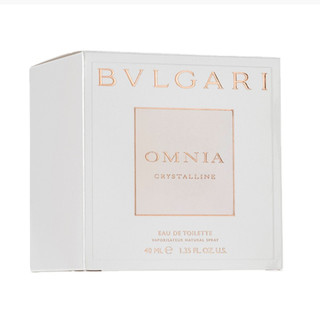 BVLGARI 宝格丽 OMNIA系列 晶莹女士淡香水 EDT 40ml