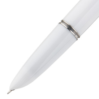 HERO 英雄 钢笔 616 Plus 白色银夹 0.5mm 单支装