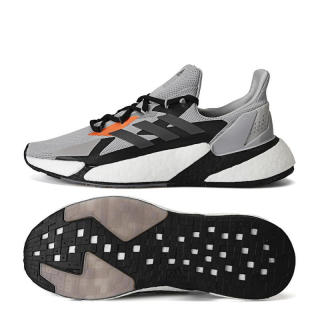 adidas 阿迪达斯 X9000L4 中性跑鞋 FW8414 灰橙 42.5