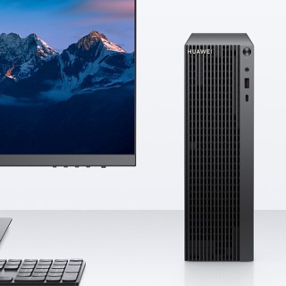 HUAWEI 华为 23.8英寸 台式机 黑色(锐龙R5-4600G、核芯显卡、8GB、512GB SSD、PanguL-WEH9B+AD80HW)