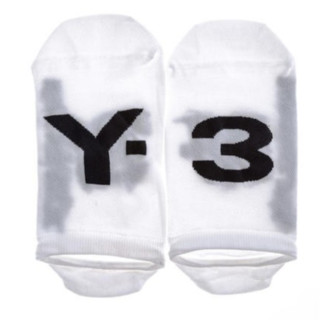 Y-3 男士浅口短袜 CY4559 白色 2-3.5