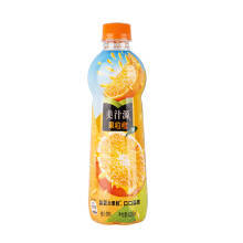 美汁源 Minute Maid 果粒橙 橙汁 果汁饮料 420ml*24瓶 整箱装