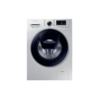 SAMSUNG 三星 蝶窗·白水晶系列 WW80K5210VS/SC 滚筒洗衣机 8kg 银色