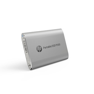 HP 惠普 P500系列 USB 3.1 移动固态硬盘 Type-C  银色 512GB