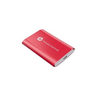 HP 惠普 P500系列 USB 3.1 移动固态硬盘 Type-C 红色 500GB