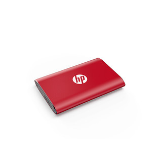 HP 惠普 P500系列 USB 3.1 移动固态硬盘 Type-C 红色 1TB