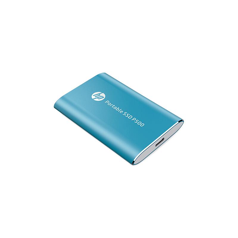 移动端：HP 惠普 P500系列 USB 3.1 移动固态硬盘 Type-C 蓝色 120GB