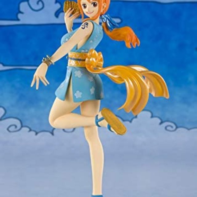 BANDAI SPIRITS Figuarts ZERO ONE PIECE 娜美约140毫米PVC&ABS制已涂