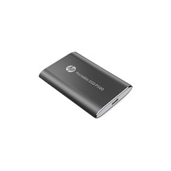 HP 惠普 P500系列 USB 3.1 移动固态硬盘 Type-C 黑色 256GB