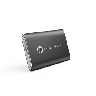 HP 惠普 P500系列 USB 3.1 移动固态硬盘 Type-C 黑色 256GB