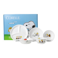 Corelle 康宁餐具 餐具套装 5件套 史努比彩色