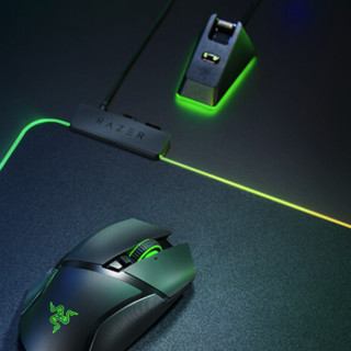 RAZER 雷蛇 巴塞利斯蛇终极版 2.4G HYPERSPEED 双模无线鼠标 20000DPI RGB