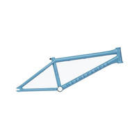 WETHEPEOPLE BATTLESHIP FRAME 自行车BMX车架 哑光暗蓝 21英寸
