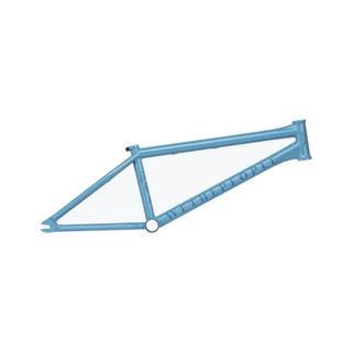 WETHEPEOPLE BATTLESHIP FRAME 自行车BMX车架 银灰色 20.75英寸