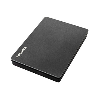 TOSHIBA 东芝 Gaming系列 2.5英寸Micro-B移动机械硬盘 USB3.0 2TB 磨砂黑
