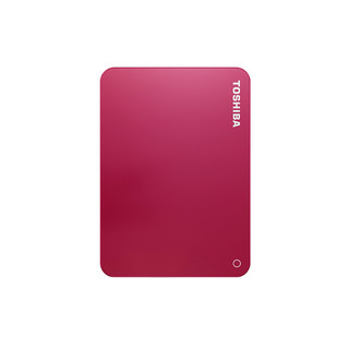 TOSHIBA 东芝 V9系列 2.5英寸Micro-B移动机械硬盘 USB3.0 4TB 活力红