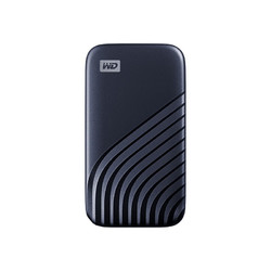Western Digital 西部数据  My Passport SSD系列 NVME 移动固态硬盘 Type-C 2TB 宇宙蓝 时尚版