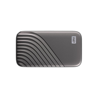 Western Digital 西部数据 My Passport SSD系列 NVME 移动固态硬盘 Type-C 1TB 深空灰 时尚版