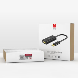 Biaze 毕亚兹 Type-C转HDMI转换器 ZH92-黑
