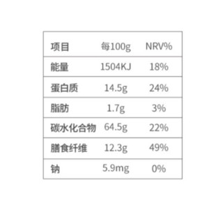 jason 捷森 黑麦麦片 450g