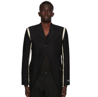 ANN DEMEULEMEESTER God of Wild系列 Simplistic 男士西装外套 202378M195075