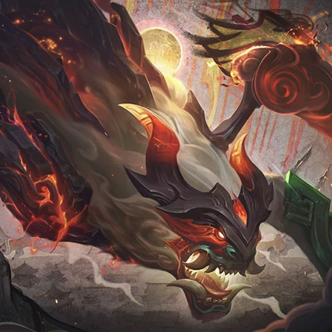 LEAGUE OF LEGENDS 英雄联盟 英雄皮肤 山海绘卷 科加斯