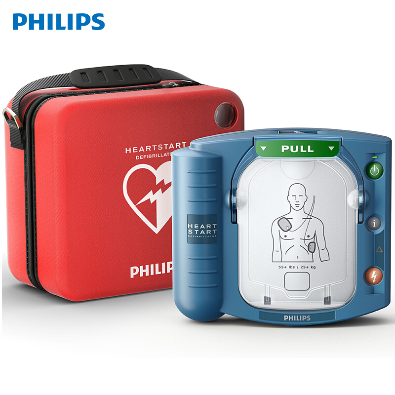 飞利浦(philips)heartstart智能救心宝 家用自动体外除颤仪aed hs1