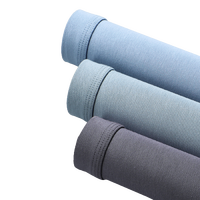 GUJIN 古今 男士纯棉平角内裤套装 EXHSJ69 3条装(深灰+蓝+绿) L