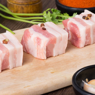 中润长江 猪肉五花肉块 500g