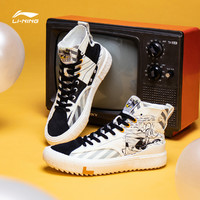 LI-NING 李宁 迪士尼联名款 AGCR179-3 情侣高帮帆布鞋