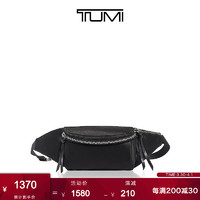 TUMI/途明Devoe系列现代时尚轻便小巧女士胸包斜挎包 黑色/0834404D