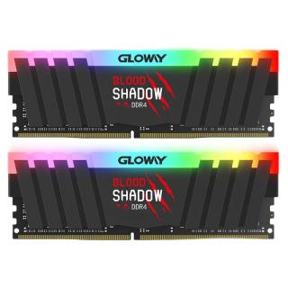 GLOWAY 光威 血影系列 DDR4 3600MHz RGB 黑色 台式机内存 16GB 8GBx2