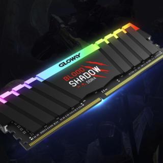 GLOWAY 光威 血影系列 DDR4 3600MHz RGB 黑色 台式机内存 16GB 8GBx2